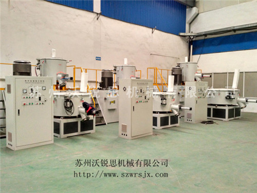 PVC混料機(jī)促進(jìn)商品市場健康發(fā)展